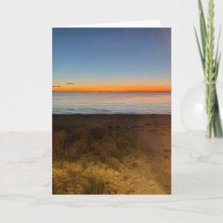 Falmouth Cape Cod Sunset Greeting Card