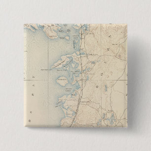 Falmouth, Massachusetts 15 Cm Square Badge