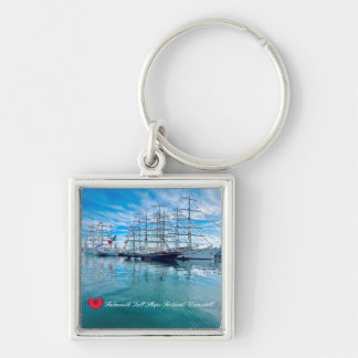 FALMOUTH TALL SHIPS FESTIVAL Cornwall Photo Key Ring