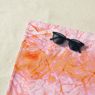 Falsa pele de salmão, com partes clareadas beach towel