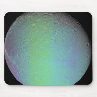 False colour view of Saturn's moon Dione