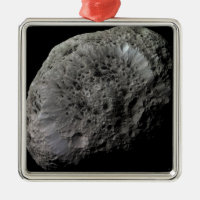 False-colour view of Saturn's moon Hyperion