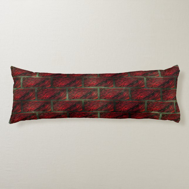 False exposed brick wall or tiles simulating it? body cushion (Front)