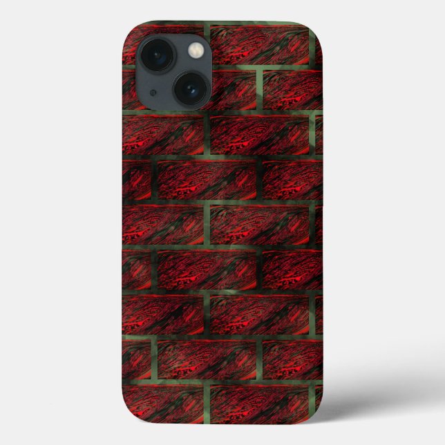 False exposed brick wall or tiles simulating it? Case-Mate iPhone case (Back)