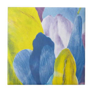 False Indigo III Tile