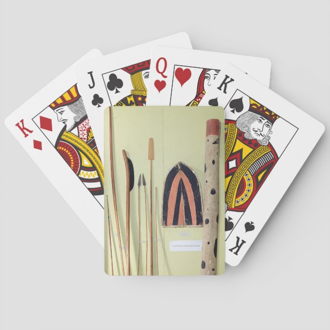 False weapons from the Tomb of of Nakhti, Middle K Playing Cards (Back)