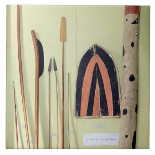 False weapons from the Tomb of of Nakhti, Middle K Tile
