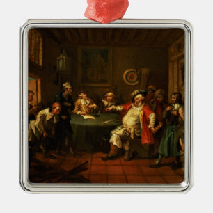 Falstaff Examining his Recruits from Henry IV Metal Tree Decoration