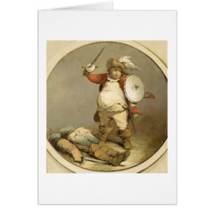 Falstaff with the Body of Hotspur, c.1786 (oil on