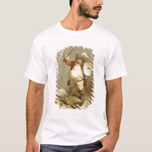 Falstaff with the Body of Hotspur, c.1786 (oil on T-Shirt