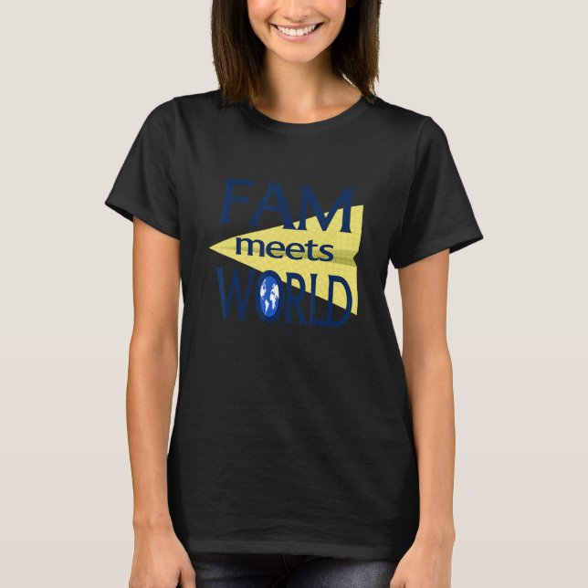 Fam Meets World Sitcom Family Vacation Fun Theme P T-Shirt (Front)