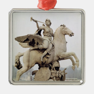 Fame Riding Pegasus 1699-1702 Metal Tree Decoration