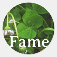 'Fame' Sticker
