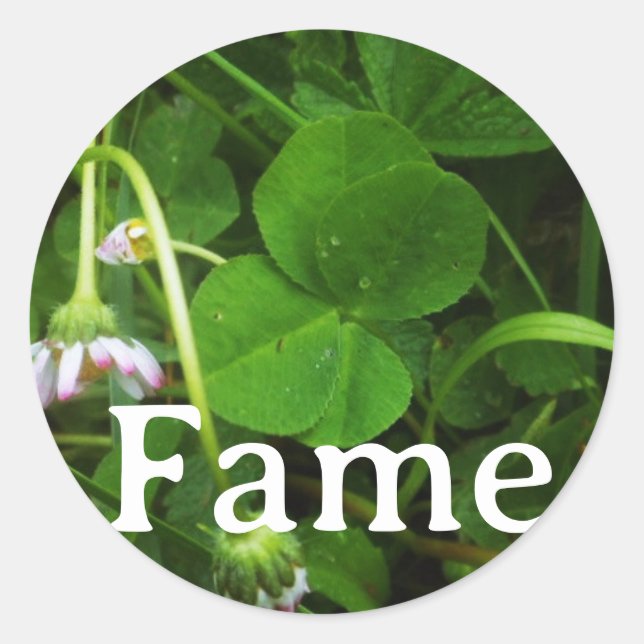 'Fame' Sticker (Front)