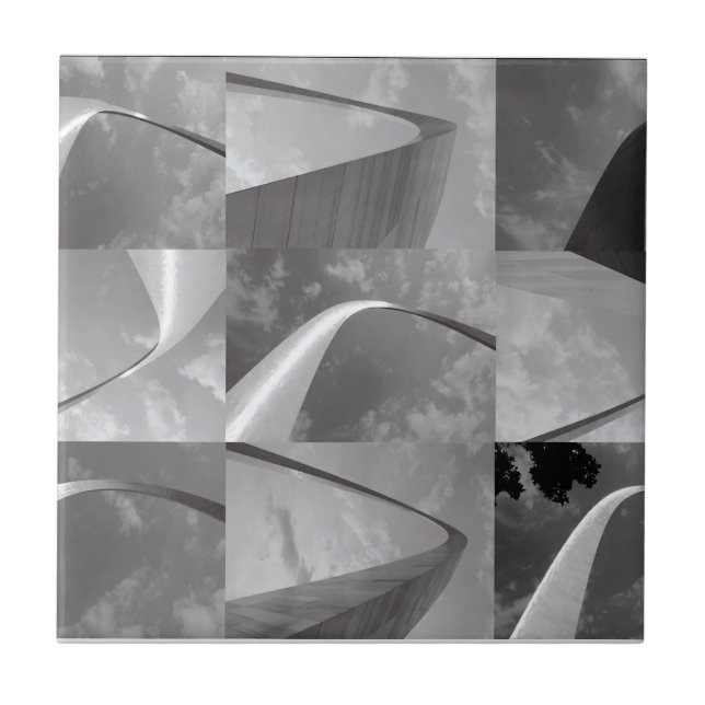 Famed Gateway to the West St Louis Arch Tile (Front)