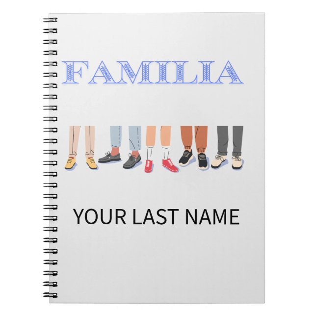 Familia welcome watch notebook (Front)