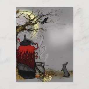 FAMILIAR HALLOWEEN POSTCARD