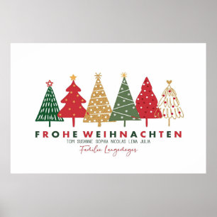 Familie Langemeyer Christmas Poster
