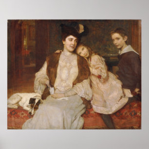 Familie Markl by Alois Delug - Vintage Art Poster