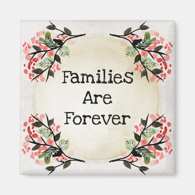 Families Are Forever LDS Magnet (Front)