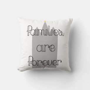 families are forever lds mormon temple, love cushion