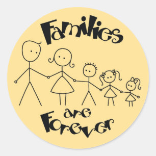 Families are Forever Stickers