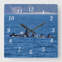 Families Stick Together Wall Clock
