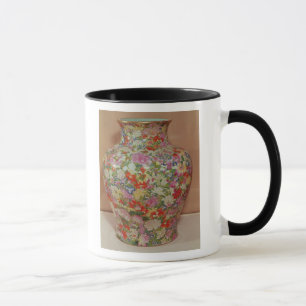 Famille Rose vase with a mille fleurs Mug