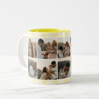Family 10 Photo Yellow Stripes