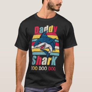 FAMILY 365 Daddy Shark Father's Day Dad Gift  T-Shirt