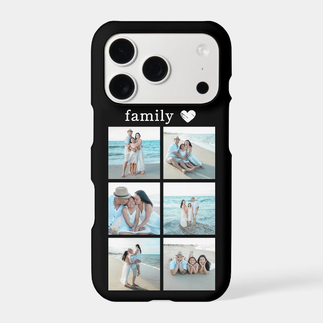 Family 6 Photo Black (Back)