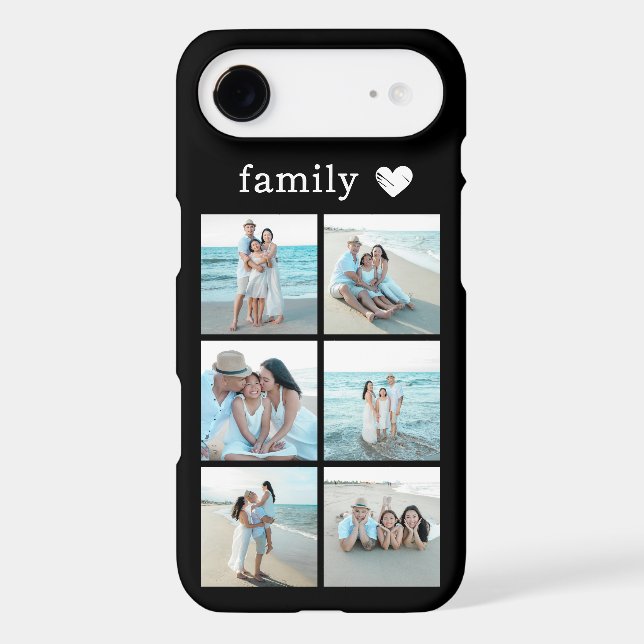 Family 6 Photo Black (Back)