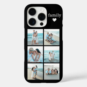 Family 6 Photo Black iPhone 16 Pro Case