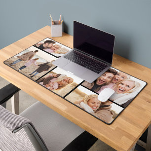 Family 6 Photo Collage  Desk Mat
