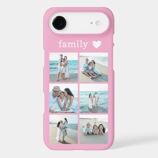 Family 6 Photo Pink (Back)