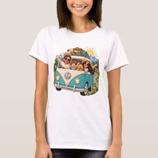 Family Adventure – Vintage Road Trip T-Shirt