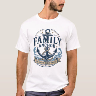 Family Anchor Nautical Father’s Day Gift T-Shirt
