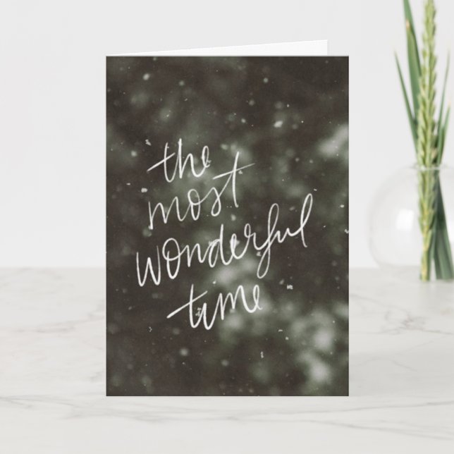 FAMILY AND FRIEND "ARE HELD SO DEAR" AT CHRISTMAS CARD (Front)