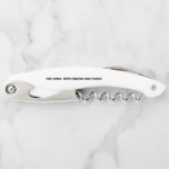 Family and Friends Celebrations Wine Opener<br><div class="desc">When getting together with Family and Friends open a bottle of wine.

cookware,  christmas,  birthday,  wine,  anniversary,  name,  celebration,  party,  home</div>