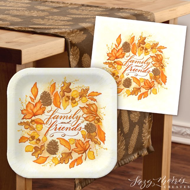 Family and Friends Party Plates (Creator Uploaded)