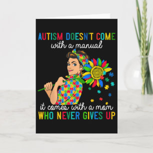 Family Autism Awareness Month Doesn't Come With A Card