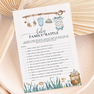 Family Baby Battle Reel Fun Fisherman Shower Game