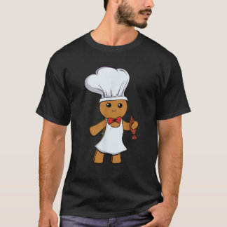Family Baking Gingerbread Cookie Group Christmas T-Shirt