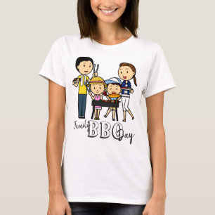 Family BBQ Day Women's Basic T-Shirt