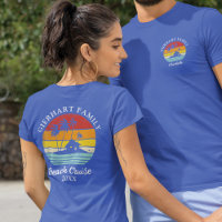 Family Beach Cruise Reunion Retro Matching