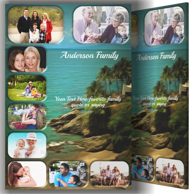 Family Beach Dream 0026 Original Art Canvas Print (Creator Uploaded)