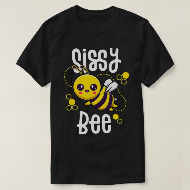 Family Bee s Sister Sis Birthday First Bee Day Out T-Shirt (Design Front)