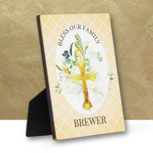 Family Blessing Christian Gift Plaque