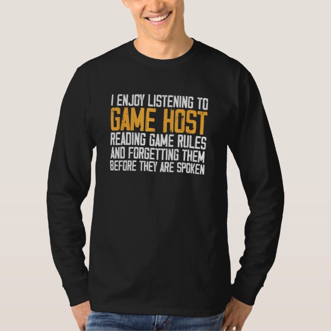 Family Board Game Trivia Game Night Gamer Game Sho T-Shirt (Front)