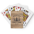 Family Cabin Rustic Wood Personalised